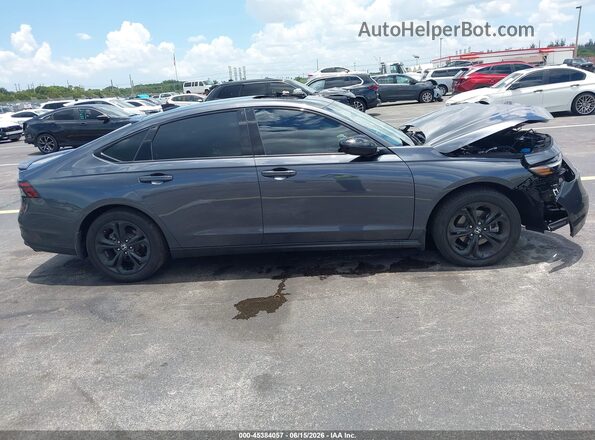 1HGCY1F44SA055703 2025 HONDA ACCORD Серый Вид щитка приборов