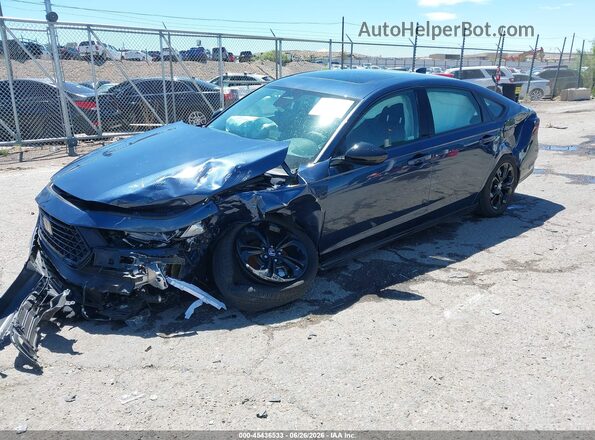 1HGCY1F44SA075255 2025 HONDA ACCORD Blue Передня ліва чверть