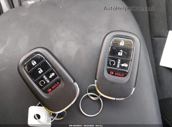 1HGCY1F44SA075255 2025 HONDA ACCORD Blue Вид панелі приладів