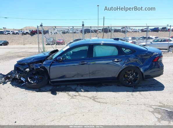 1HGCY1F44SA075255 2025 HONDA ACCORD Blue Панорамний вид салону 360°