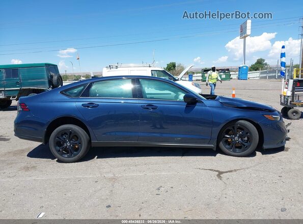 1HGCY1F44SA075255 2025 HONDA ACCORD Blue Вид задньої частини салону