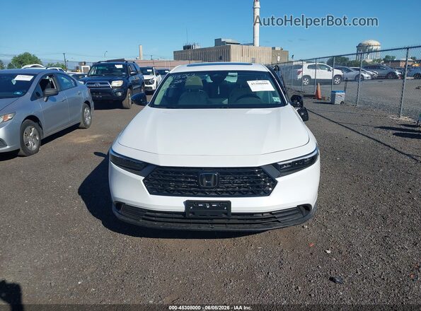 1HGCY1F44TA002694 2026 HONDA ACCORD White Вид щитка приладів