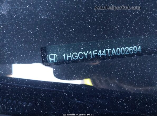 1HGCY1F44TA002694 2026 HONDA ACCORD White Вид підкапотного простору
