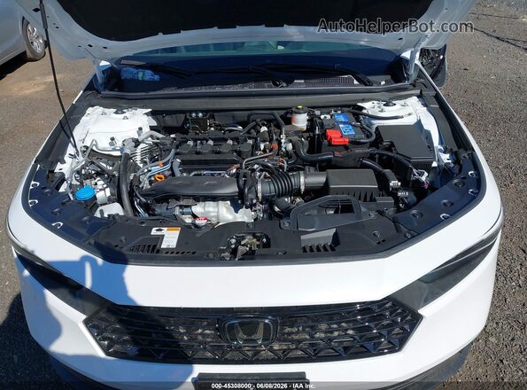 1HGCY1F44TA002694 2026 HONDA ACCORD White Вид ззаду