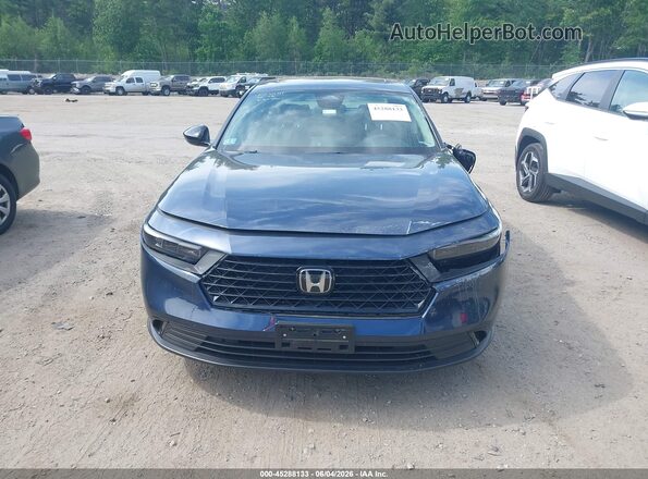 1HGCY1F45SA008227 2025 HONDA ACCORD Blue Rear interior view