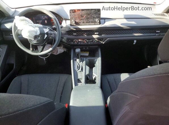 1HGCY1F45SA022502 2025 HONDA ACCORD Gray Вид панелі приладів