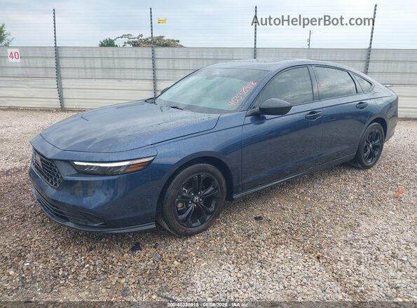 1HGCY1F45SA037405 2025 HONDA ACCORD Синий Передняя левая четверть