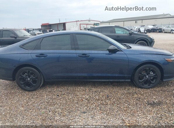 1HGCY1F45SA037405 2025 HONDA ACCORD Синий Вид задней части салона
