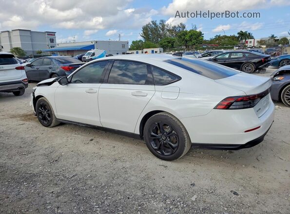 1HGCY1F45SA039705 2025 HONDA ACCORD White უკანა მარცხენა