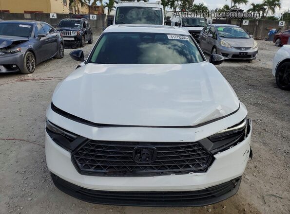 1HGCY1F45SA039705 2025 HONDA ACCORD White წინა ხედი