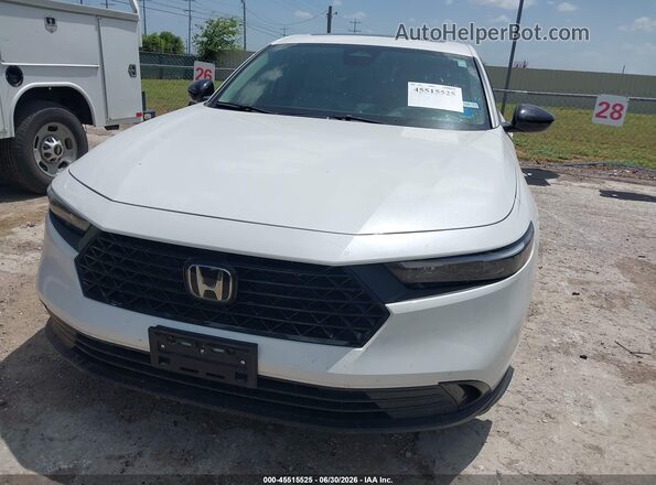 1HGCY1F45SA050462 2025 HONDA ACCORD Белый Вид щитка приборов