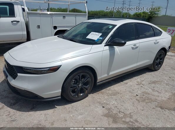 1HGCY1F45SA050462 2025 HONDA ACCORD Белый Передняя левая четверть