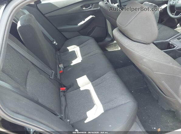1HGCY1F45SA091254 2025 HONDA ACCORD Black Widok naklejki z numerem VIN