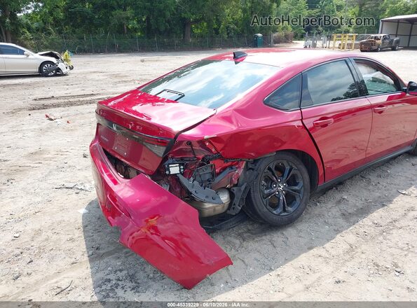 1HGCY1F46SA012562 2025 HONDA ACCORD Red Դիմացի տեսք