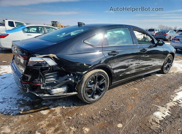 1HGCY1F46SA049742 2025 HONDA ACCORD Black Հետևի աջ