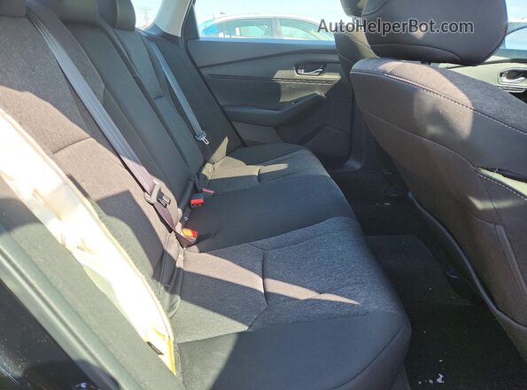 1HGCY1F46SA049742 2025 HONDA ACCORD Black Հետևի նստատեղերի տեսք