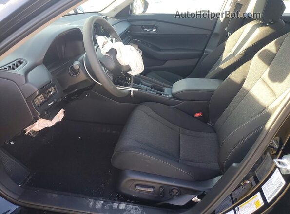 1HGCY1F46TA011218 2026 HONDA ACCORD Black Widok wnętrza z przodu