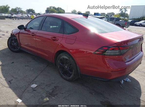 1HGCY1F47SA004812 2025 HONDA ACCORD Red Trasero izquierdo