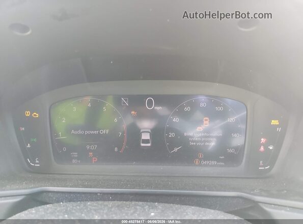 1HGCY1F47SA004812 2025 HONDA ACCORD Red Vista de los asientos traseros