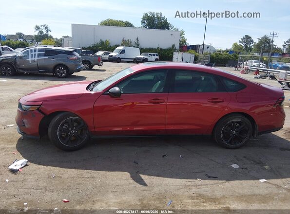 1HGCY1F47SA004812 2025 HONDA ACCORD Red Vista interior de 360 grados