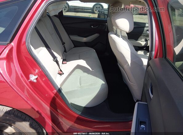 1HGCY1F47SA004812 2025 HONDA ACCORD Red Vista de la etiqueta del VIN