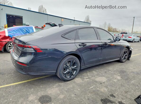 1HGCY1F47SA038295 2025 HONDA ACCORD Черный Задняя правая четверть