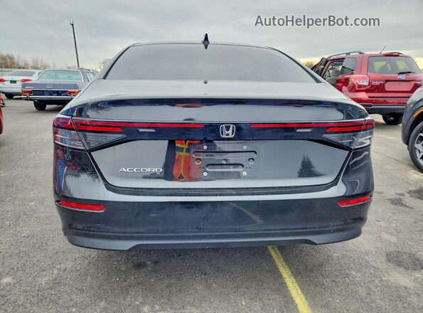 1HGCY1F47SA038295 2025 HONDA ACCORD Черный Вид сзади