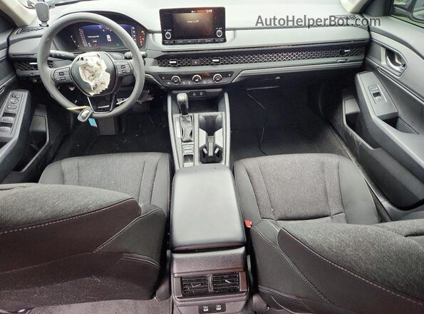 1HGCY1F47SA038295 2025 HONDA ACCORD Черный Вид панели приборов