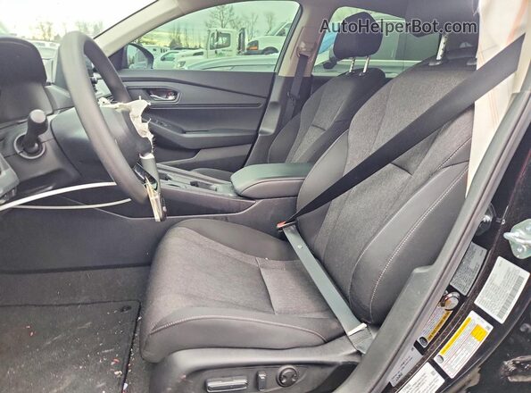 1HGCY1F47SA038295 2025 HONDA ACCORD Черный Вид салона спереди