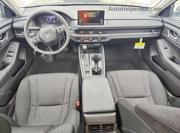 1HGCY1F47SA039771 2025 HONDA ACCORD Белый Вид панели приборов