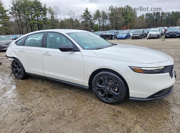 1HGCY1F47SA039771 2025 HONDA ACCORD Белый Передняя правая четверть