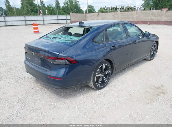 1HGCY1F47TA019568 2026 HONDA ACCORD Синий Задняя правая четверть