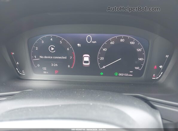1HGCY1F47TA019568 2026 HONDA ACCORD Синий Вид задних сидений
