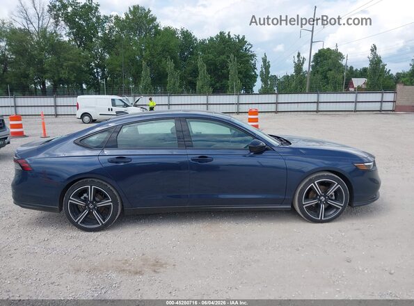 1HGCY1F47TA019568 2026 HONDA ACCORD Синий Вид задней части салона