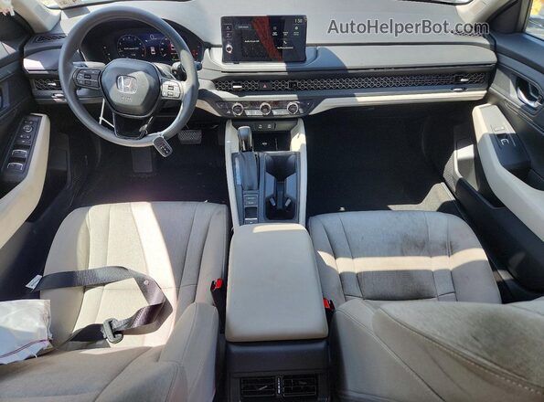 1HGCY1F47TA019750 2026 HONDA ACCORD White წინა პანელის ხედი