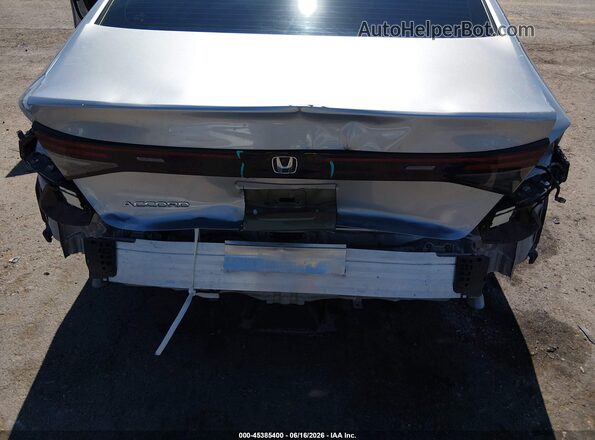 1HGCY1F48SA016340 2025 HONDA ACCORD Серый Вид спереди