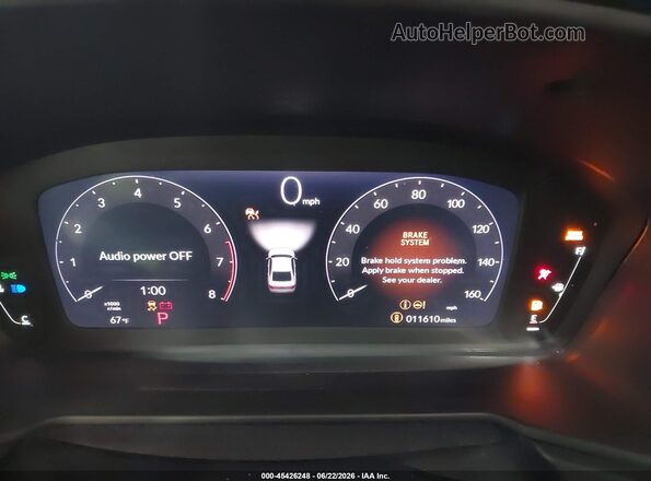 1HGCY1F48SA039004 2025 HONDA ACCORD White Vista de los asientos traseros
