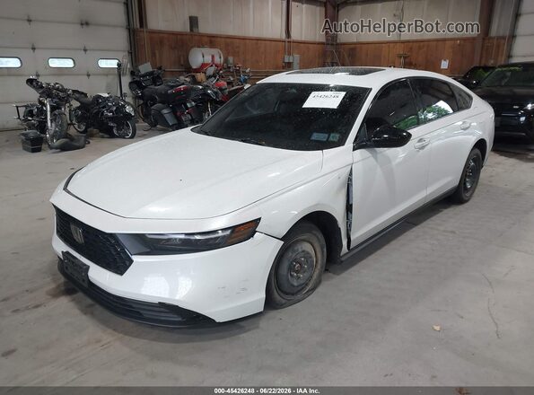 1HGCY1F48SA039004 2025 HONDA ACCORD White Vista tres cuartos delantera izquierda
