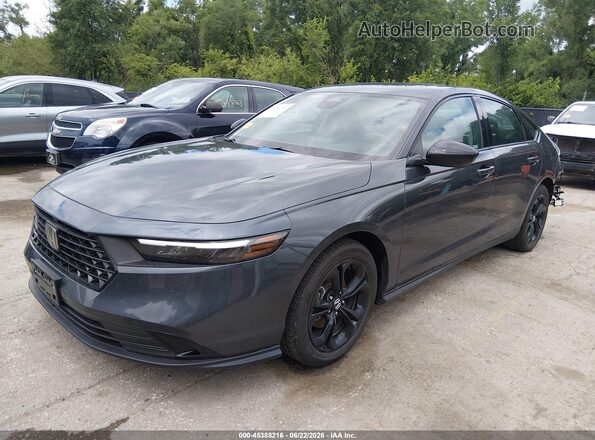 1HGCY1F48SA052819 2025 HONDA ACCORD Gray Przód lewy