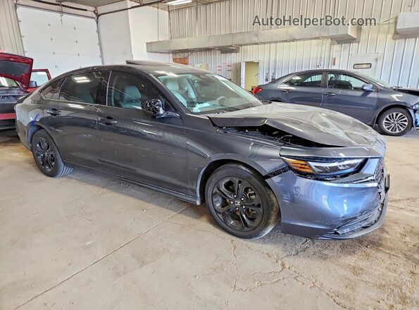1HGCY1F48SA069913 2025 HONDA ACCORD Gray Przód prawy