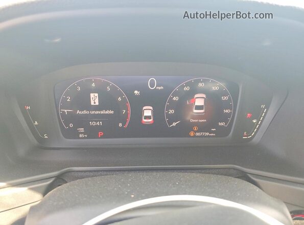 1HGCY1F48SA078773 2025 HONDA ACCORD Серый Вид щитка приборов