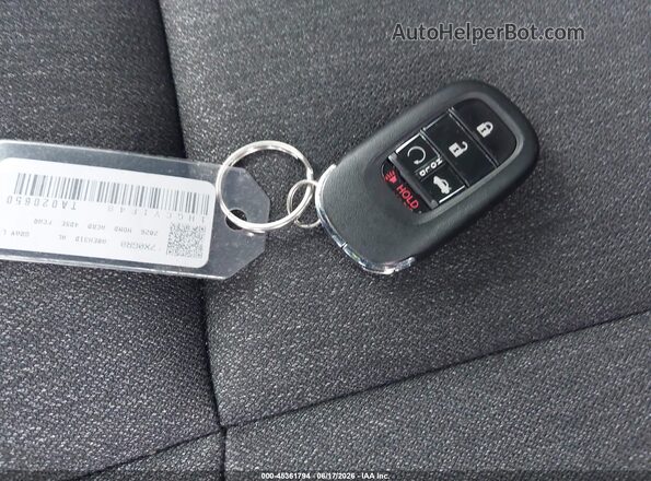 1HGCY1F48TA020650 2026 HONDA ACCORD Gray Widok deski rozdzielczej