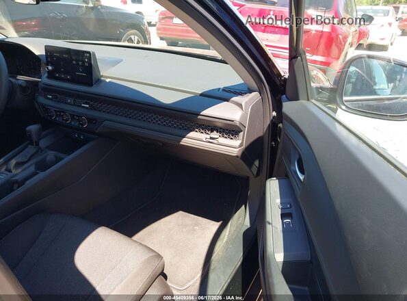1HGCY1F48TA022673 2026 HONDA ACCORD Black წინა სალონის ხედი