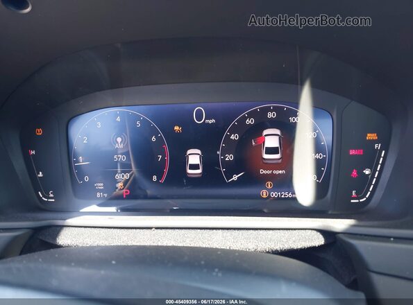 1HGCY1F48TA022673 2026 HONDA ACCORD Black უკანა სავარძლების ხედი
