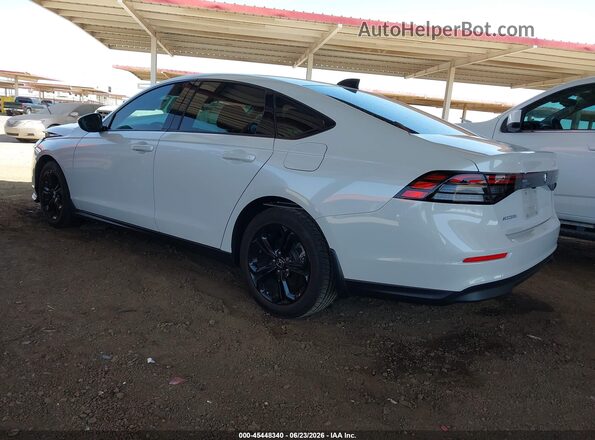 1HGCY1F49SA011079 2025 HONDA ACCORD White Rear left