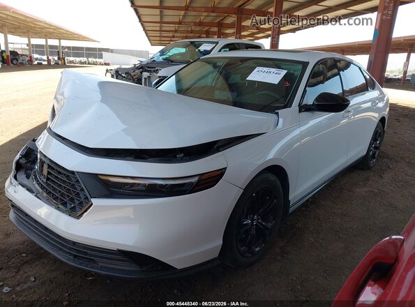 1HGCY1F49SA011079 2025 HONDA ACCORD White Front left