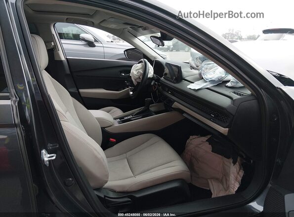 1HGCY1F49SA055003 2025 HONDA ACCORD Gray Front interior view