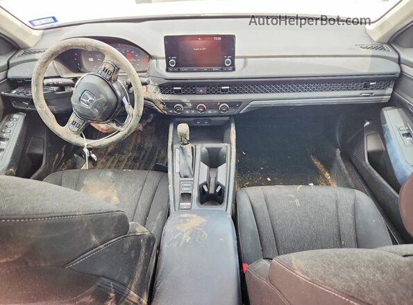 1HGCY1F4XSA021619 2025 HONDA ACCORD Silver Widok deski rozdzielczej