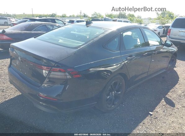 1HGCY1F4XSA035973 2025 HONDA ACCORD Black Задня права чверть