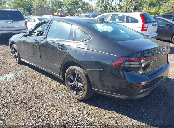1HGCY1F4XSA035973 2025 HONDA ACCORD Black Задня ліва чверть